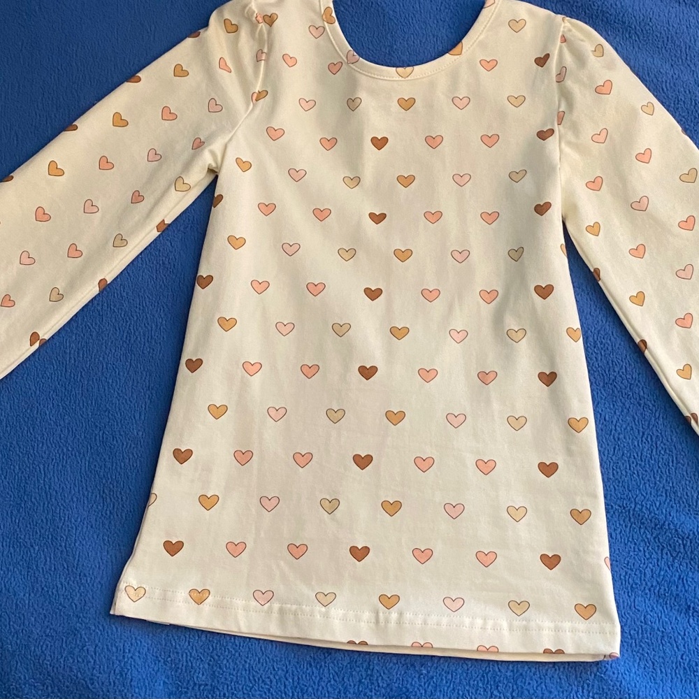 Love & Grow Puff Sleeve Top size 5y